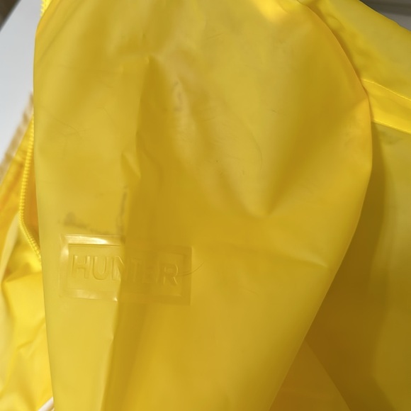 Yellow raincoat unisex Hunter New without tag. Size M. - Picture 8 of 11